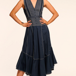 Grega Dress in Navy - Lukka Boutique
