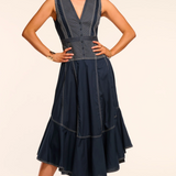 Grega Dress in Navy - Lukka Boutique