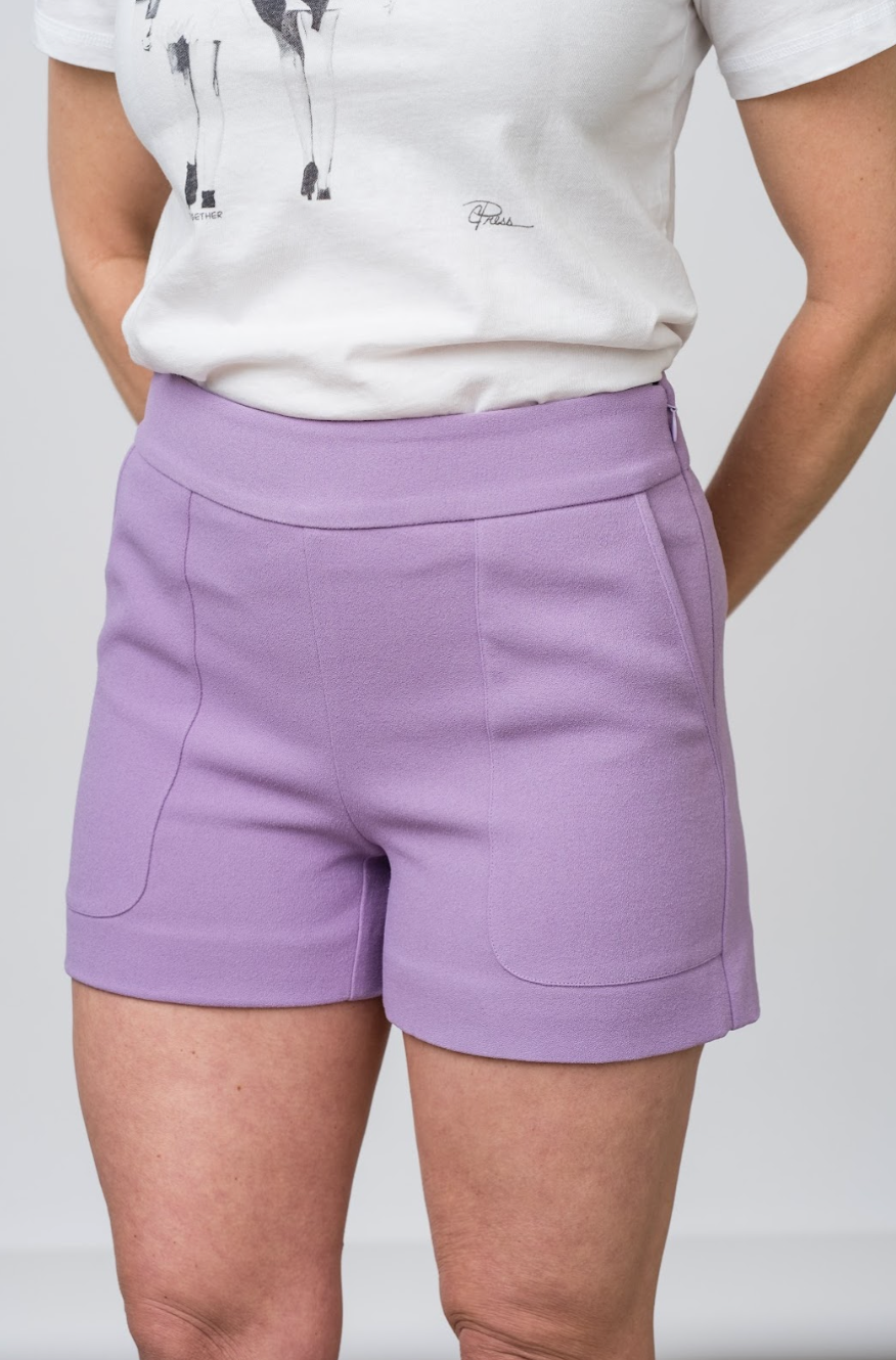 Mia Short in Aster - Lukka Boutique