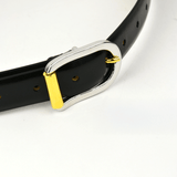 Mija Mixed Metal Belt in Black - Lukka Boutique