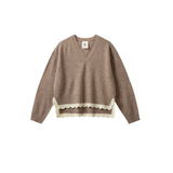 Como Crochet V-neck