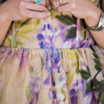 Alba Mini Dress in Wisteria Ginger Root - Lukka Boutique