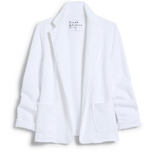 Dublin - Knit Blazer in White