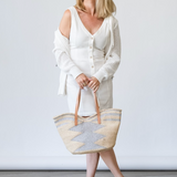 Zip Crochet Hoodie in White
