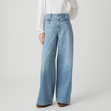 Cameron Wide Leg Jean in Sunshine