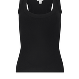 Shania Racerback Tank in Black