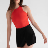 The Sculpt Racerback Crop Tank - Lukka Boutique