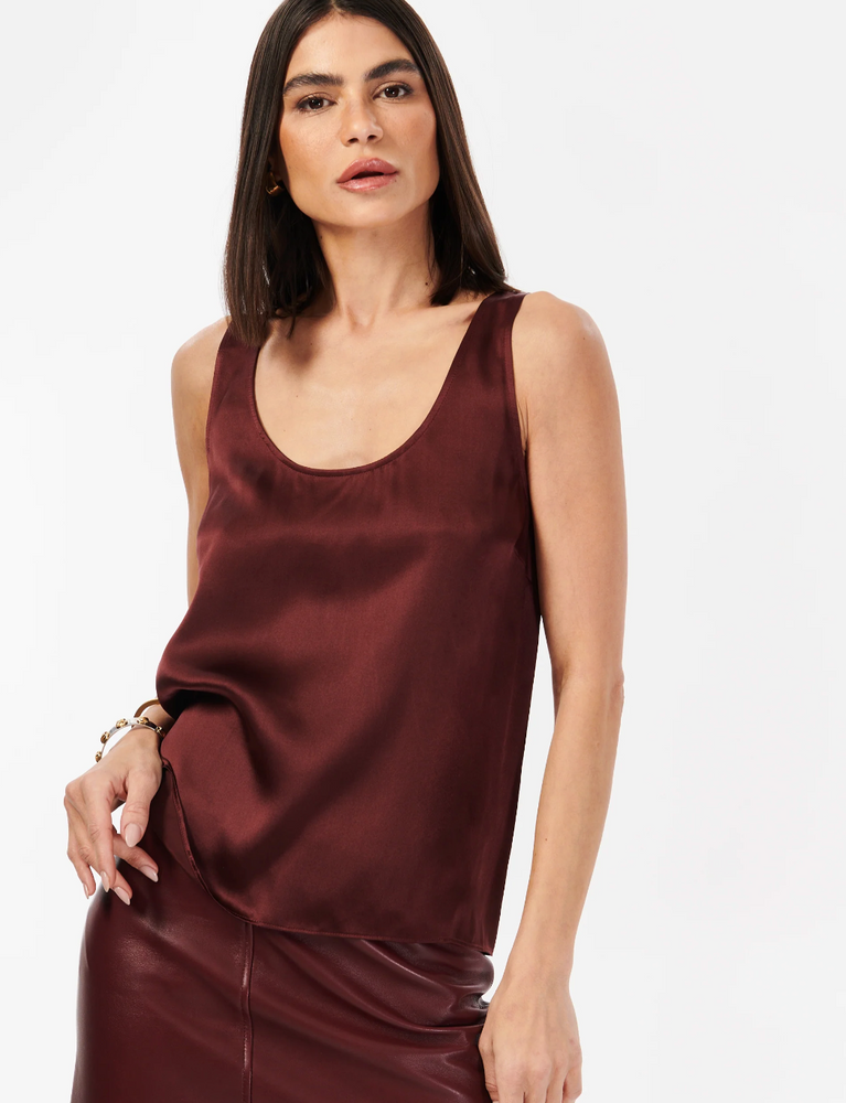 
                  
                    Nilou Camisole in Cranberry
                  
                