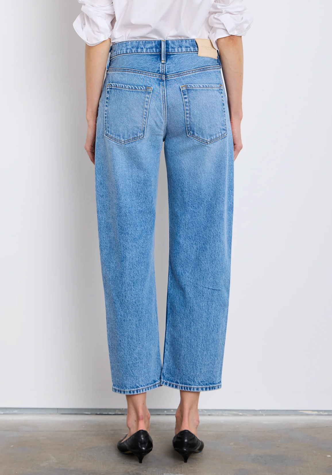 Ellen Bow Leg Jean in Euclid - Lukka Boutique