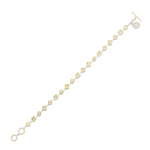 Midnight Mosaic Pave Toggle Bracelet - Lukka Boutique