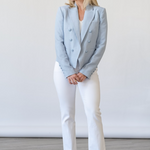 Brooke Blazer in Blue Fog - Lukka Boutique