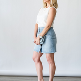 Sequin Knit Shell