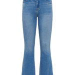 Kendra High Rise Crop Flare in Alamo - Lukka Boutique