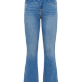 Kendra High Rise Crop Flare in Alamo - Lukka Boutique