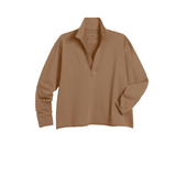 Patrick Popover Henley in Chai