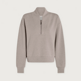 Davidson Sweatshirt in Taupe Marl - Lukka Boutique