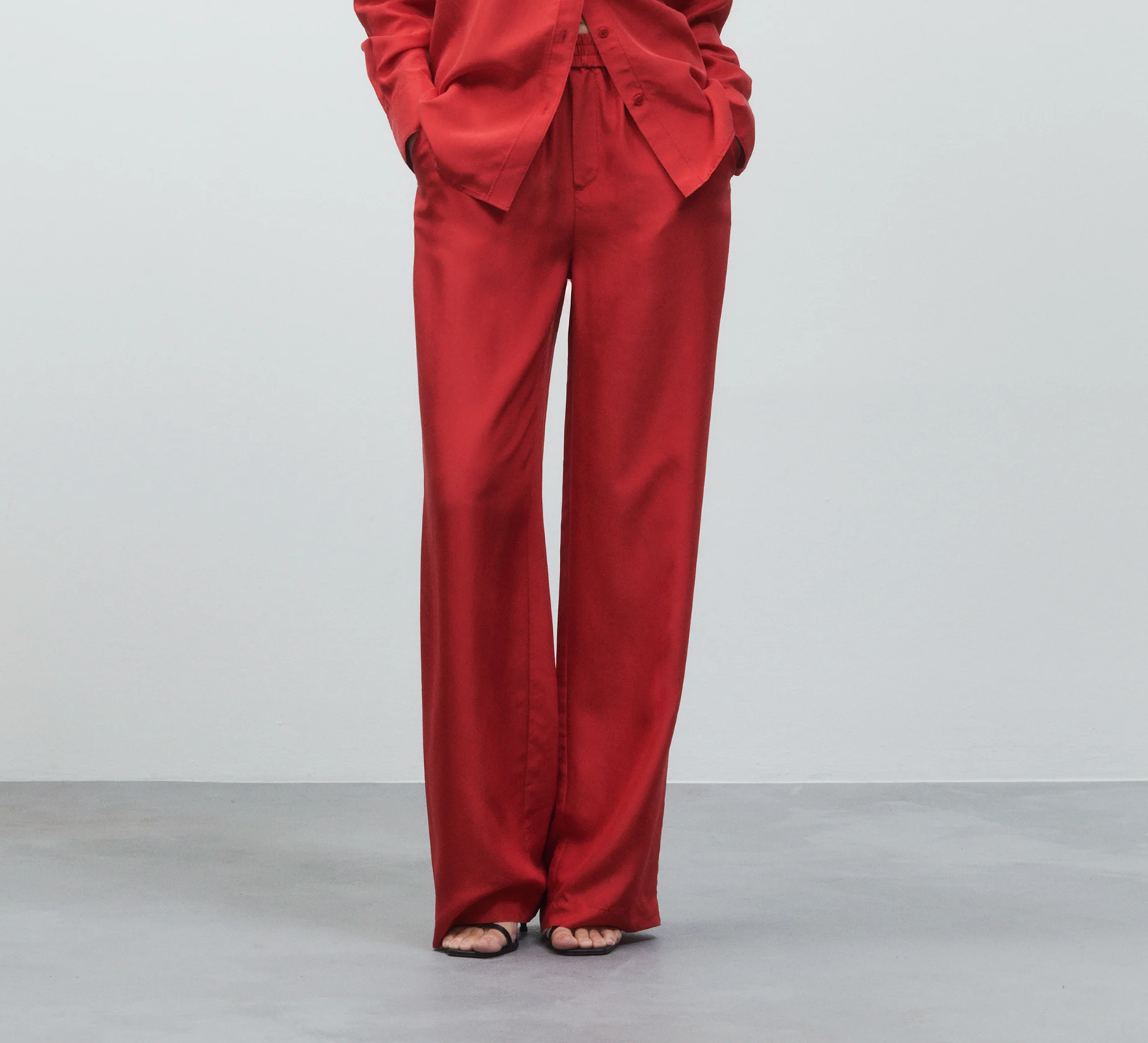 Winona Pant in Rose Red - Lukka Boutique