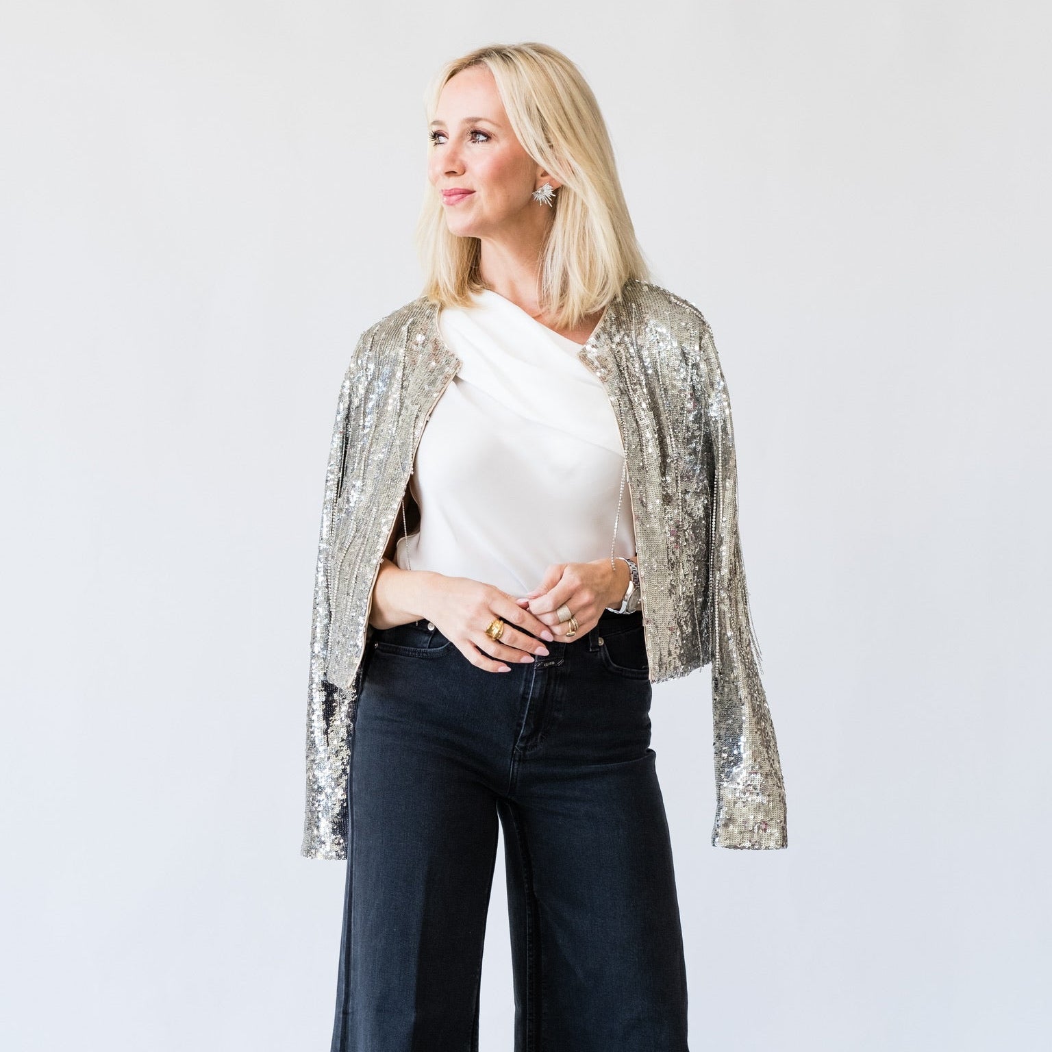 Glow Up Pant in Black - Lukka Boutique