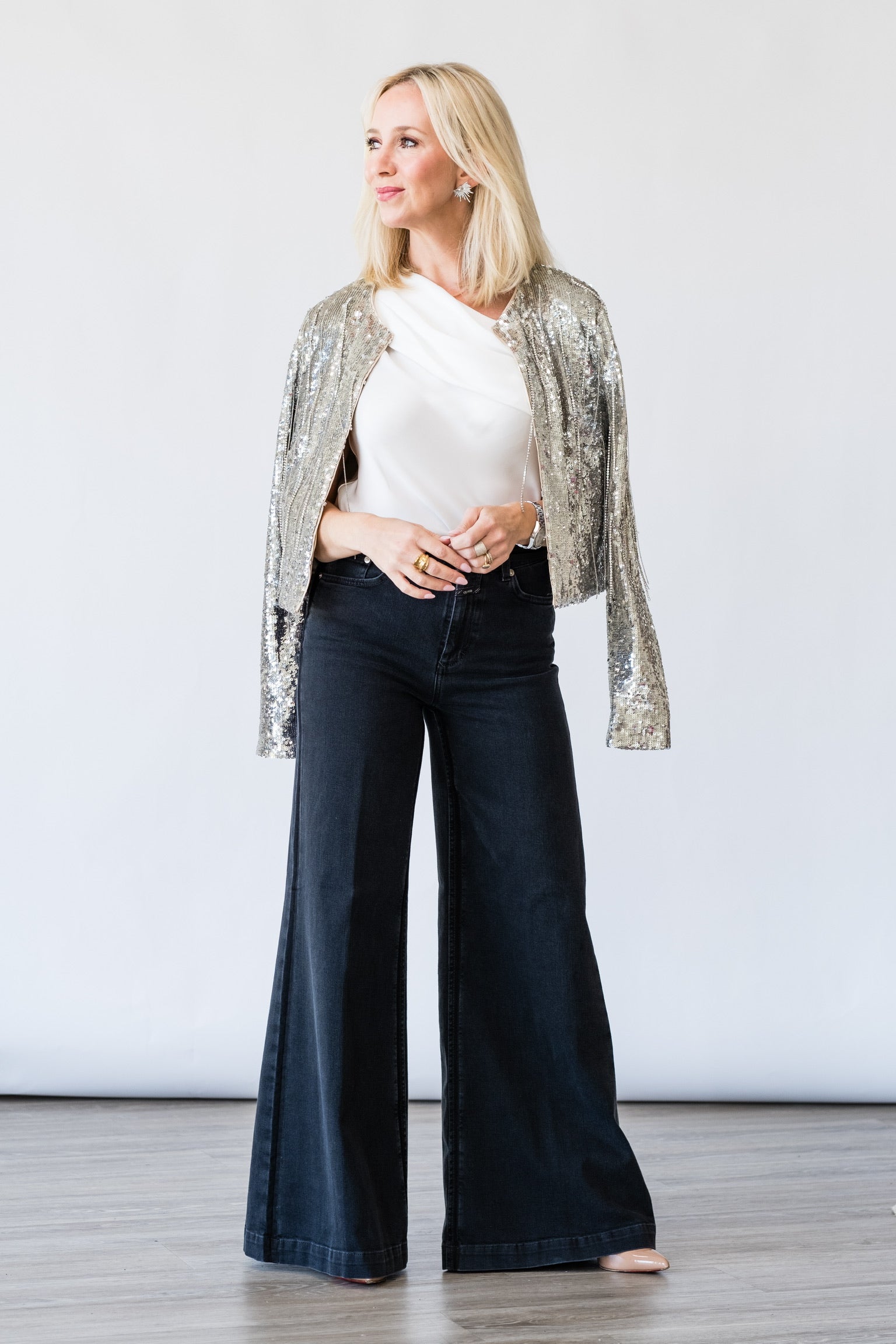 Glow Up Pant in Black - Lukka Boutique