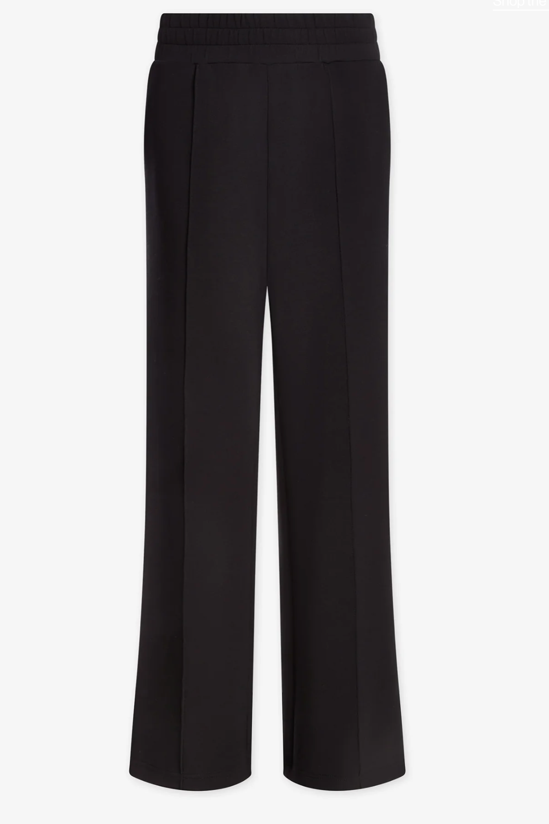 The Wide Leg Pant 30" in Black - Lukka Boutique