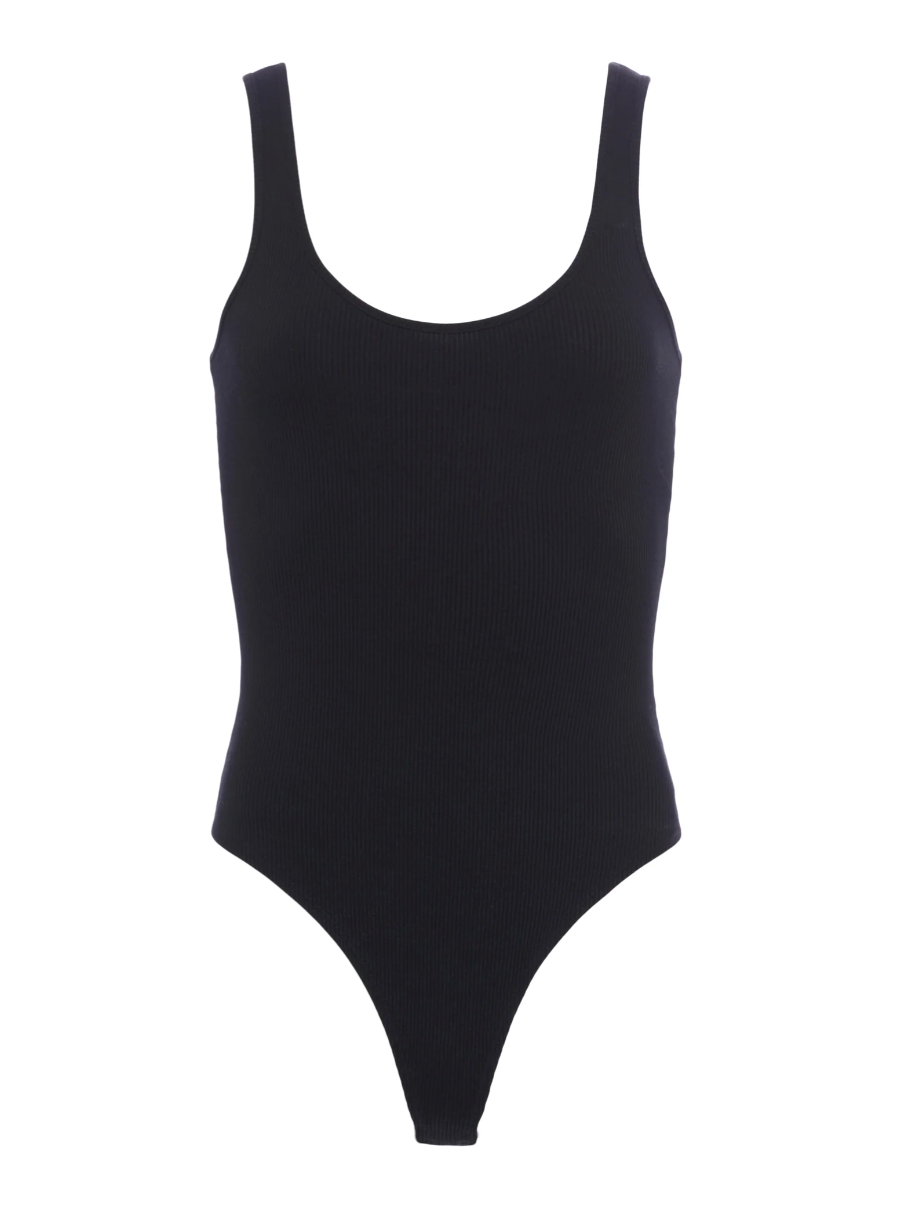 Nica Scoop Neck Tank Bodysuit - Lukka Boutique
