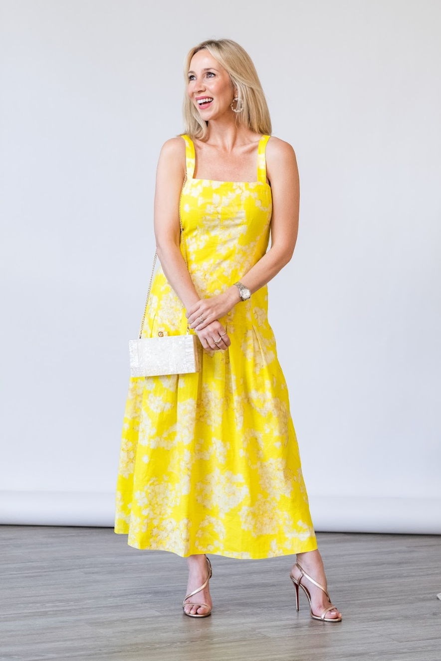 Dixon Dress in Honeysuckle