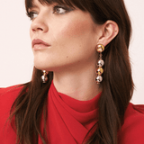 Small Beads Earring in Bicolor - Lukka Boutique