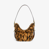 Baby Jane Leo Faux Fur Bag in Leopard - Lukka Boutique