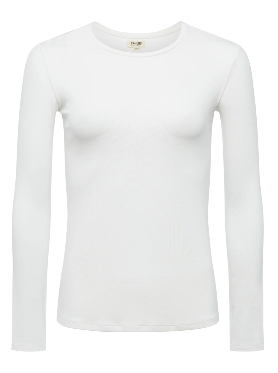 Tess Long Sleeve Tee in Ivory