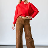 Claudie Top In Lava