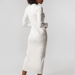 Sweater Duster Midi Dress - Lukka Boutique