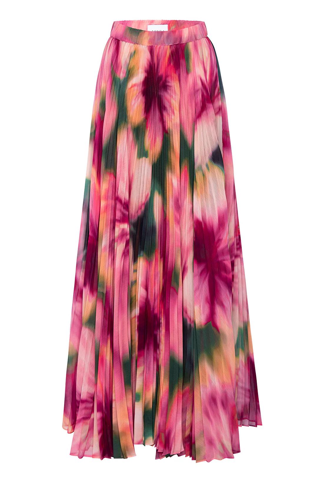 Ilona Skirt in Blurred Hibiscus - Lukka Boutique