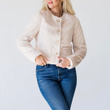 Dennis Sweater in Bone - Lukka Boutique