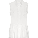 The Linen Day Dress in White - Lukka Boutique