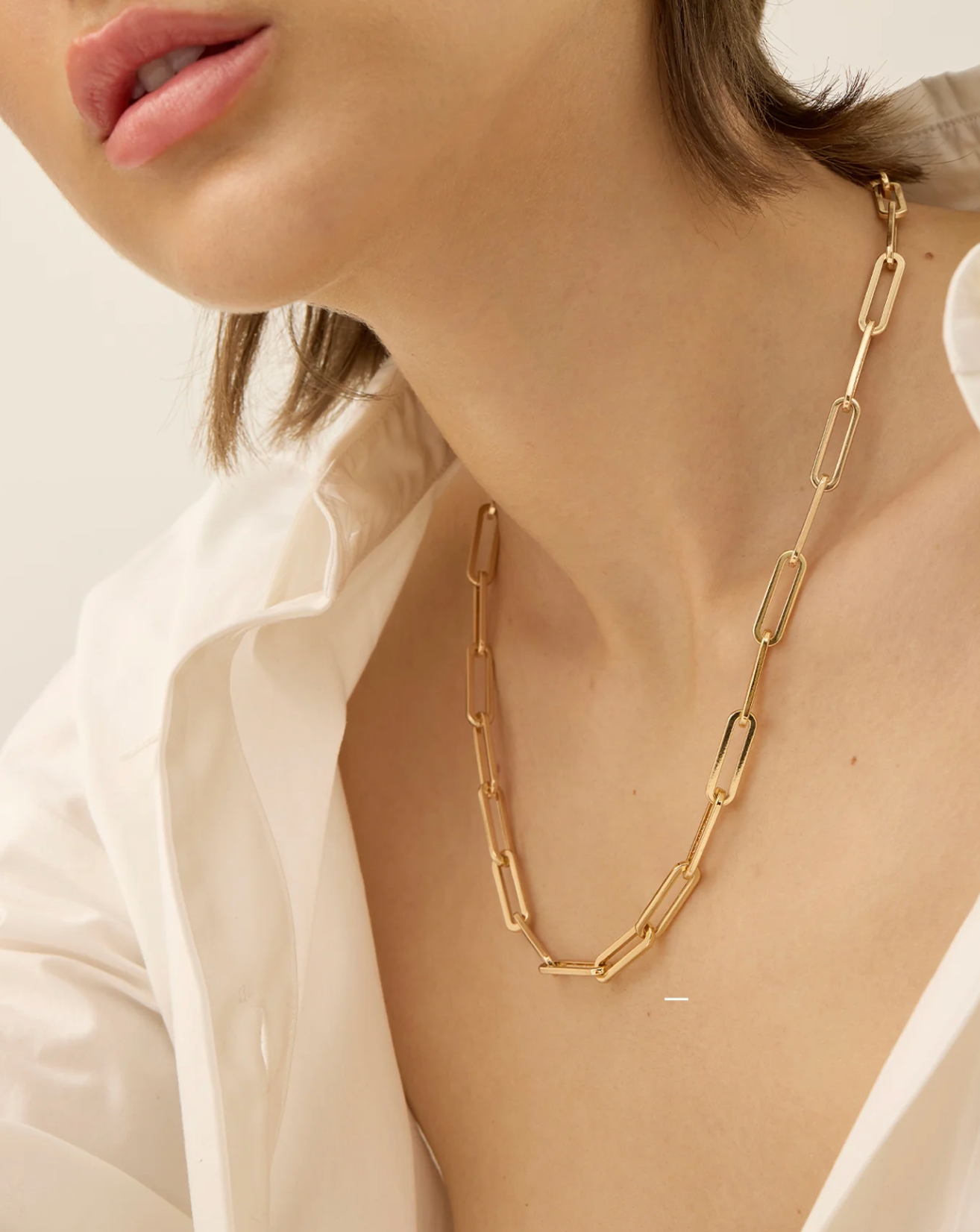 Andi Slim Chain Necklace - Lukka Boutique