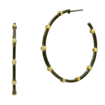 Your Go-To Bezel Hoop - Lukka Boutique