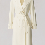 Blaire Double-Breasted Trench in Sidewalk Chalk - Lukka Boutique