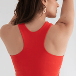 The Sculpt Racerback Crop Tank - Lukka Boutique