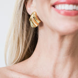Lydia Earrings in Gold