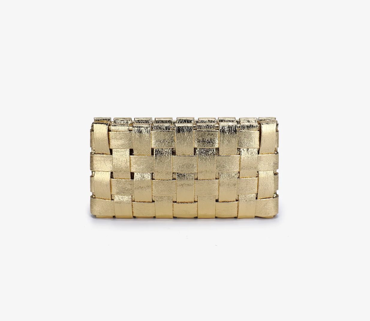 Lindy Small Clutch in Platinum - Lukka Boutique