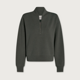 Davidson Sweatshirt in Olive Marl - Lukka Boutique