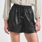 Louise Light Weight Faux Leather Short