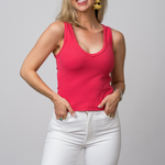 Maria V-Neck Blondie in Pink Bloom - Lukka Boutique