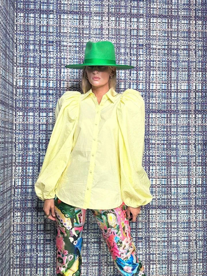 
                  
                    Becca Poplin Blouse
                  
                