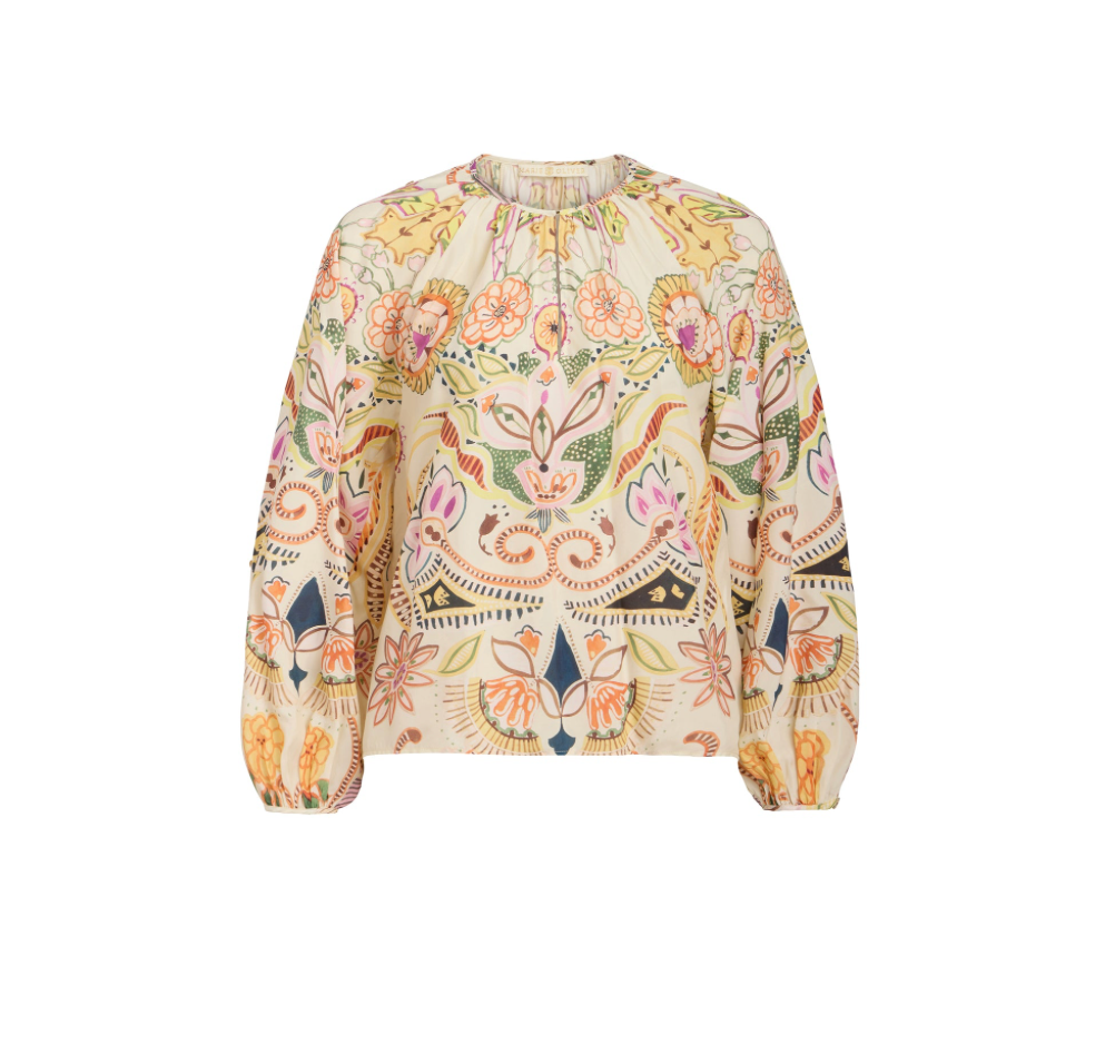 Arabella Blouse in Haven - Lukka Boutique