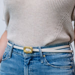 Venura Belt in Ivory - Lukka Boutique