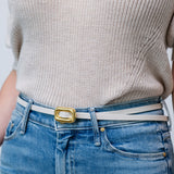 Venura Belt in Ivory - Lukka Boutique