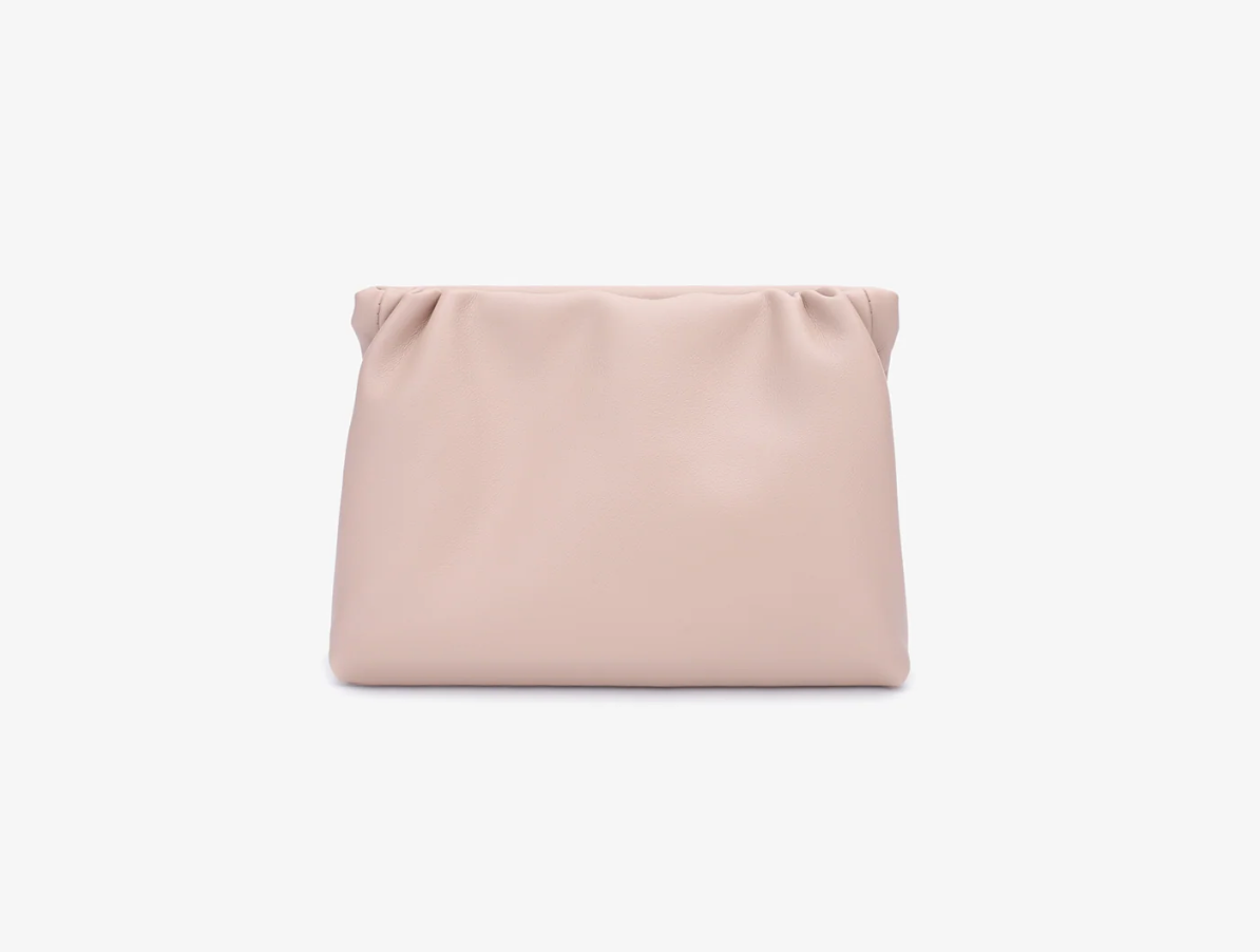 Ophelia Clutch in Nude - Lukka Boutique