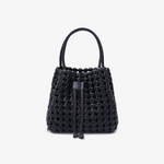 Perrie Bucket Mini Woven Square Handbag - Lukka Boutique