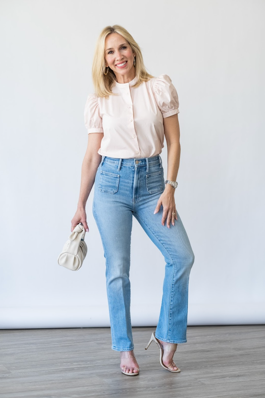The Hustler Patch Pocket Ankle in Tune In Tune Out - Lukka Boutique